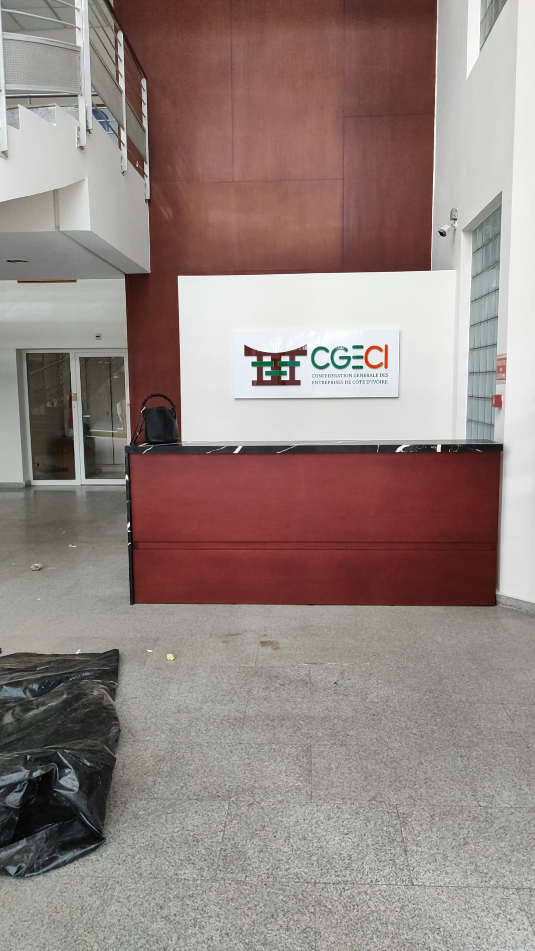 Accueil d'entreprise, vue extérieure