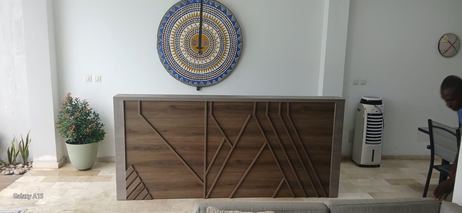 Console graphique afro-moderne