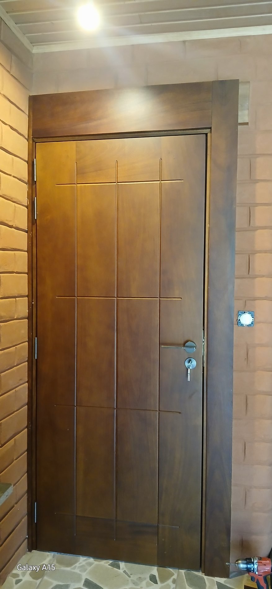 Porte pleine d'entrée