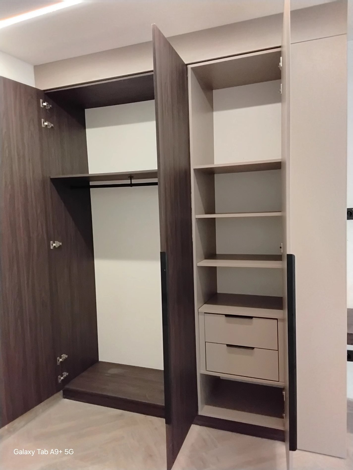Dressing ouvert